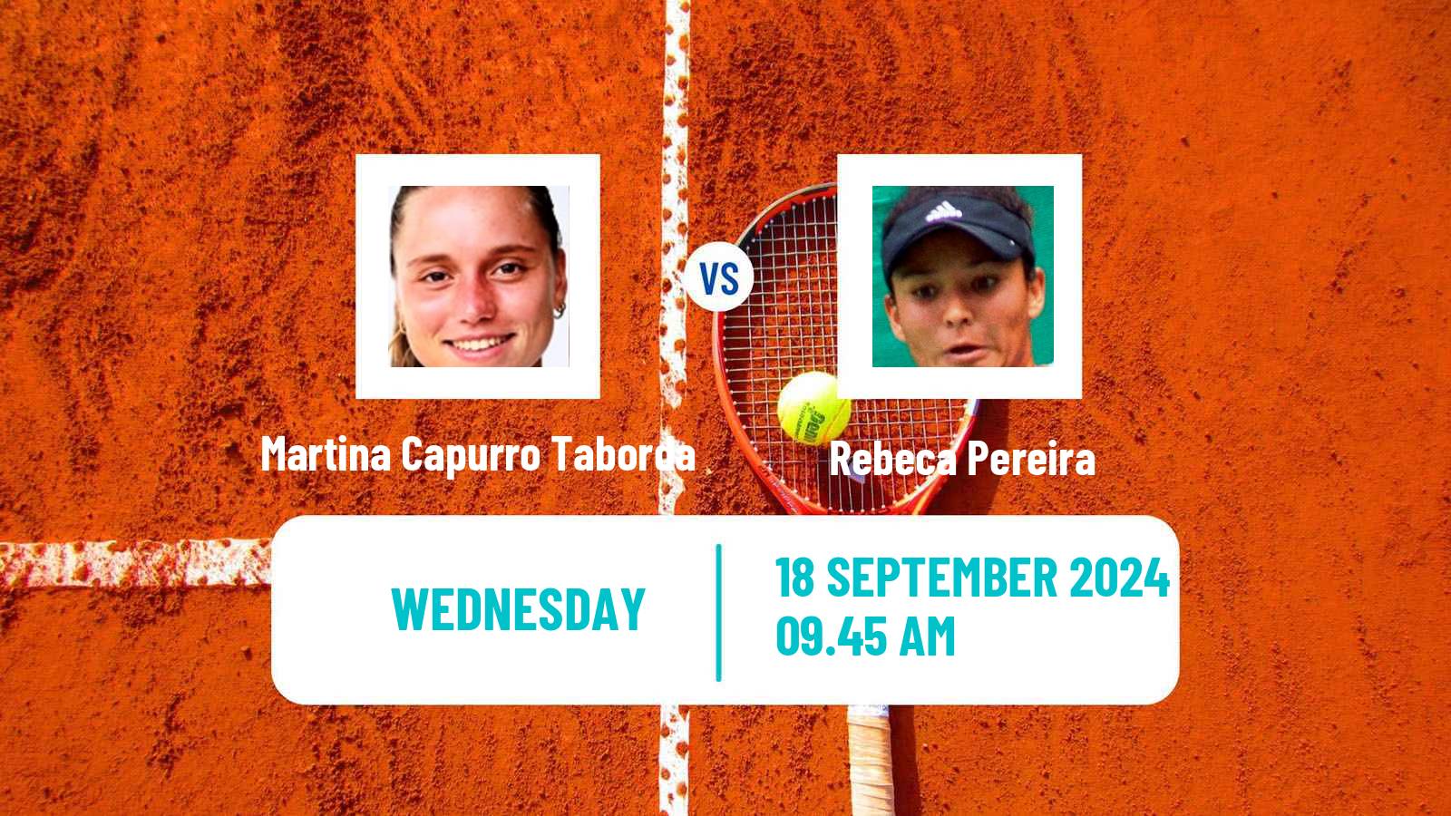 Tennis ITF W50 San Miguel De Tucuman Women Martina Capurro Taborda - Rebeca Pereira