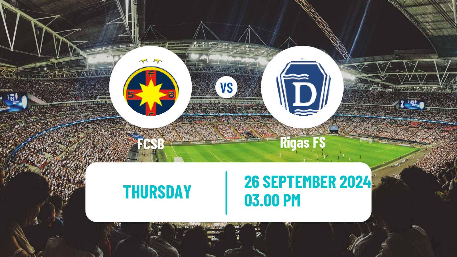 Soccer UEFA Europa League FCSB - RFS