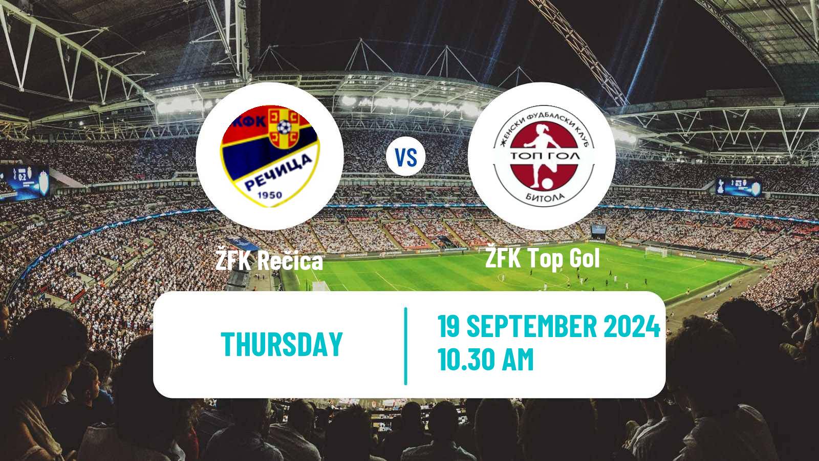 Soccer North Macedonian 1 WFL Women Rečica - Top Gol