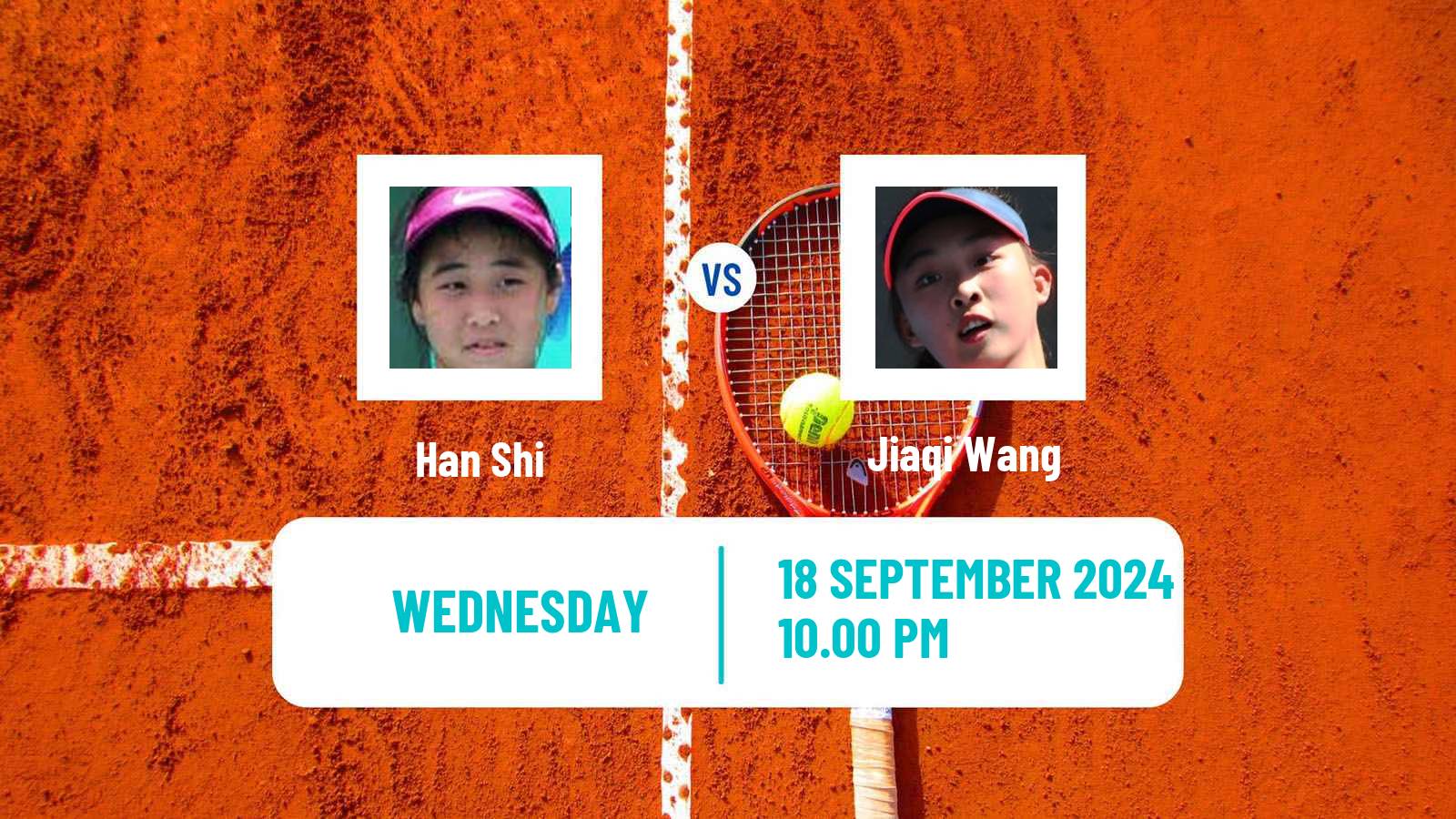 Tennis ITF W50 Fuzhou Women Han Shi - Jiaqi Wang