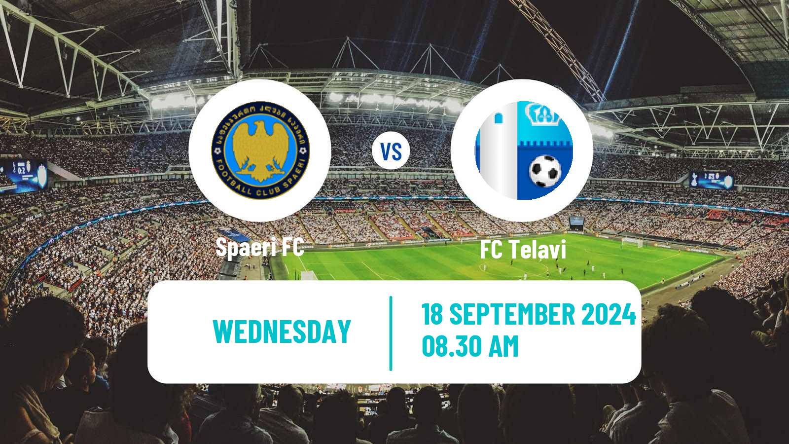 Football Georgian Cup Spaeri - Telavi