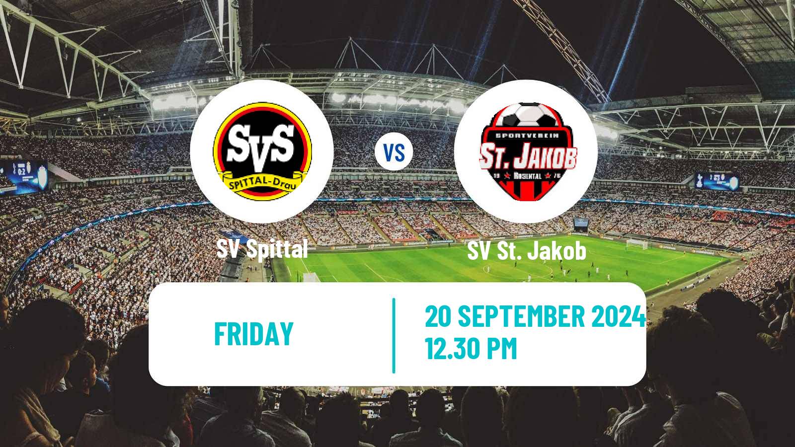 Soccer Austrian Landesliga Karnten Spittal - St. Jakob
