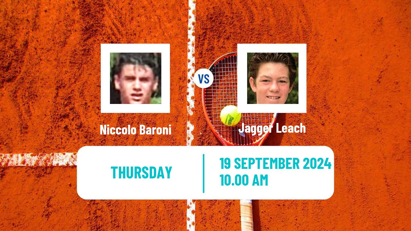 Tennis ITF M15 Fayetteville Ar Men Niccolo Baroni - Jagger Leach