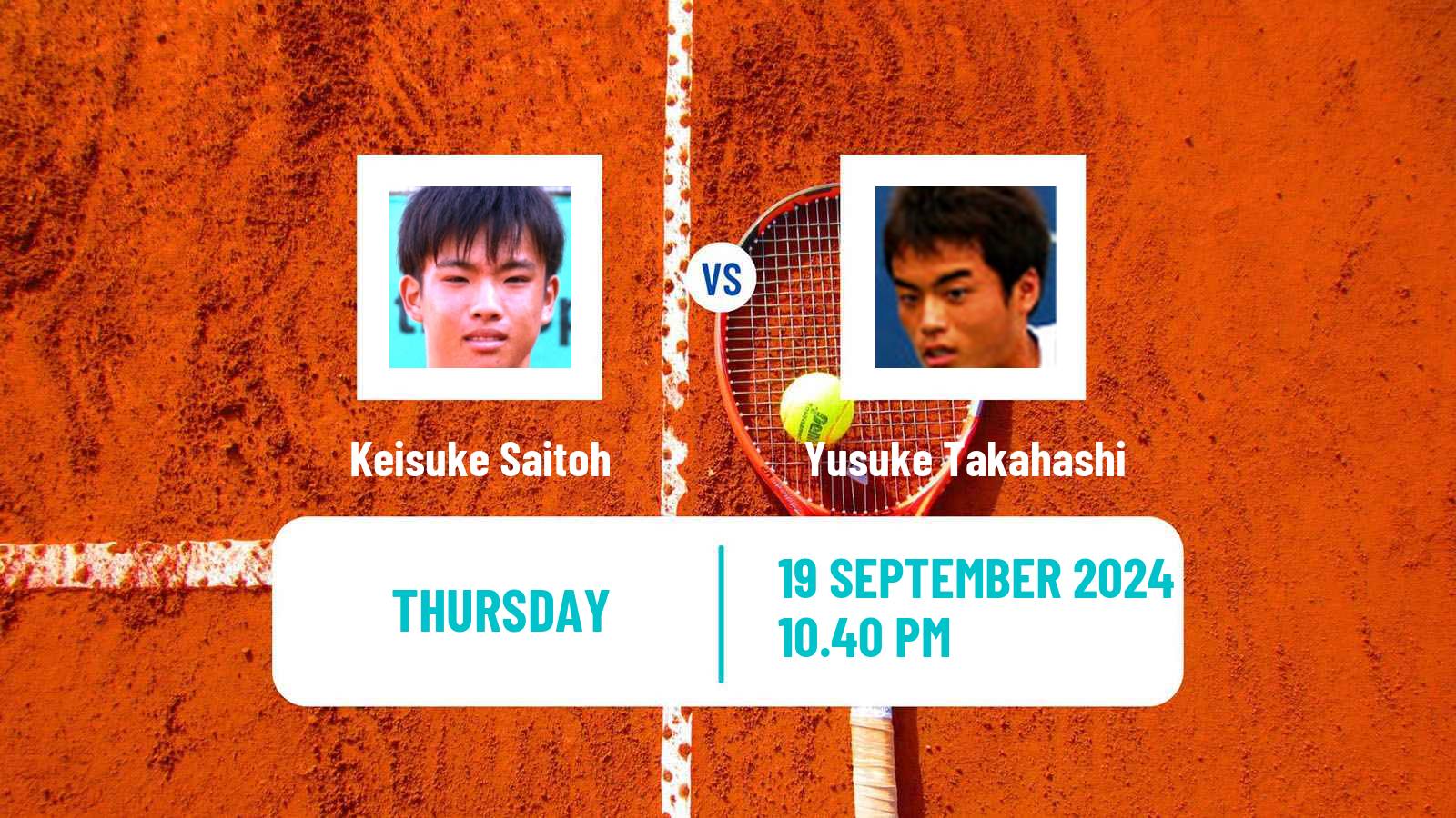 Tennis ITF M25 Takasaki Men Keisuke Saitoh - Yusuke Takahashi