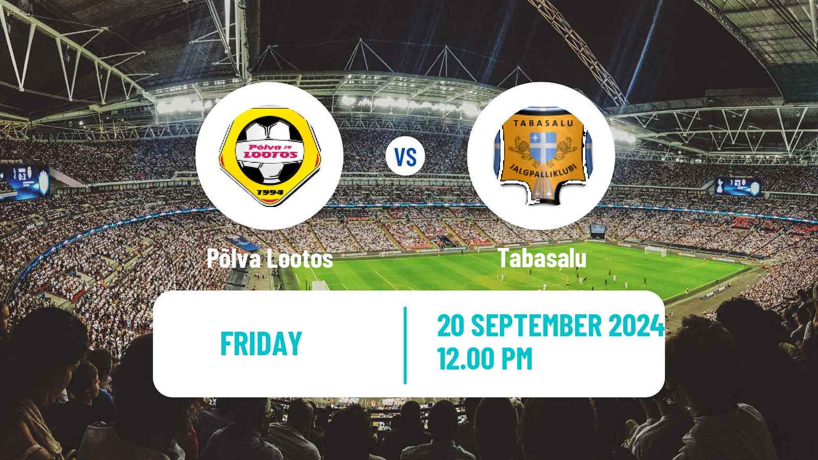 Soccer Estonian Meistriliiga Women Põlva Lootos - Tabasalu
