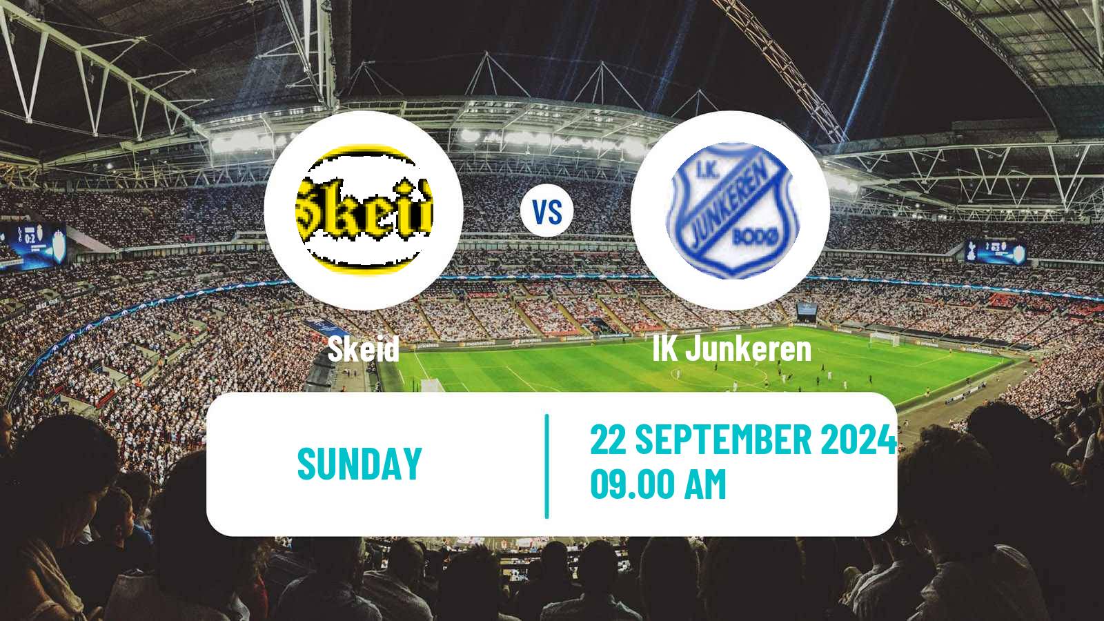 Football Norwegian Division 2 - Group 2 Skeid - Junkeren