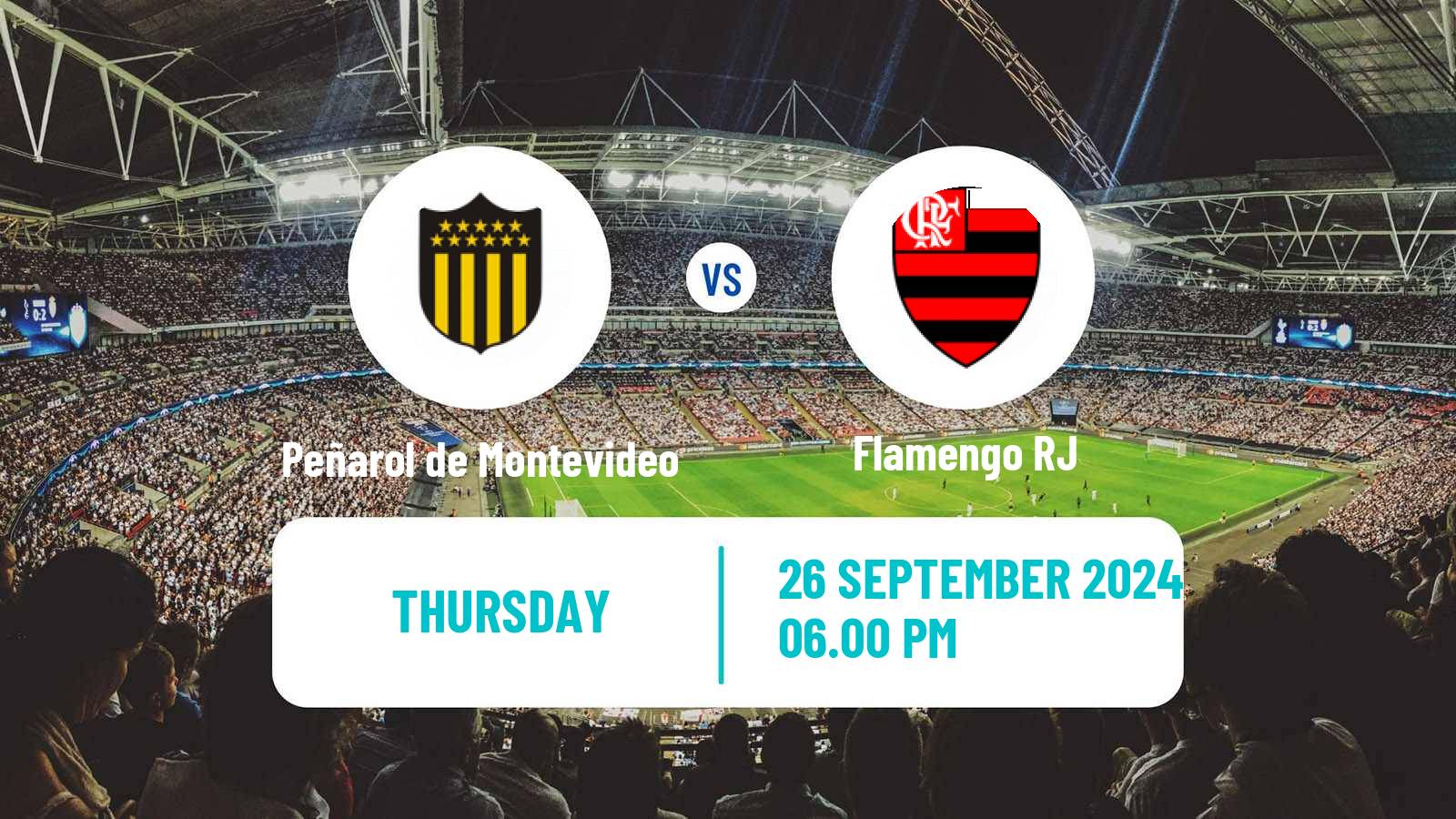 Football Copa Libertadores Peñarol de Montevideo - Flamengo