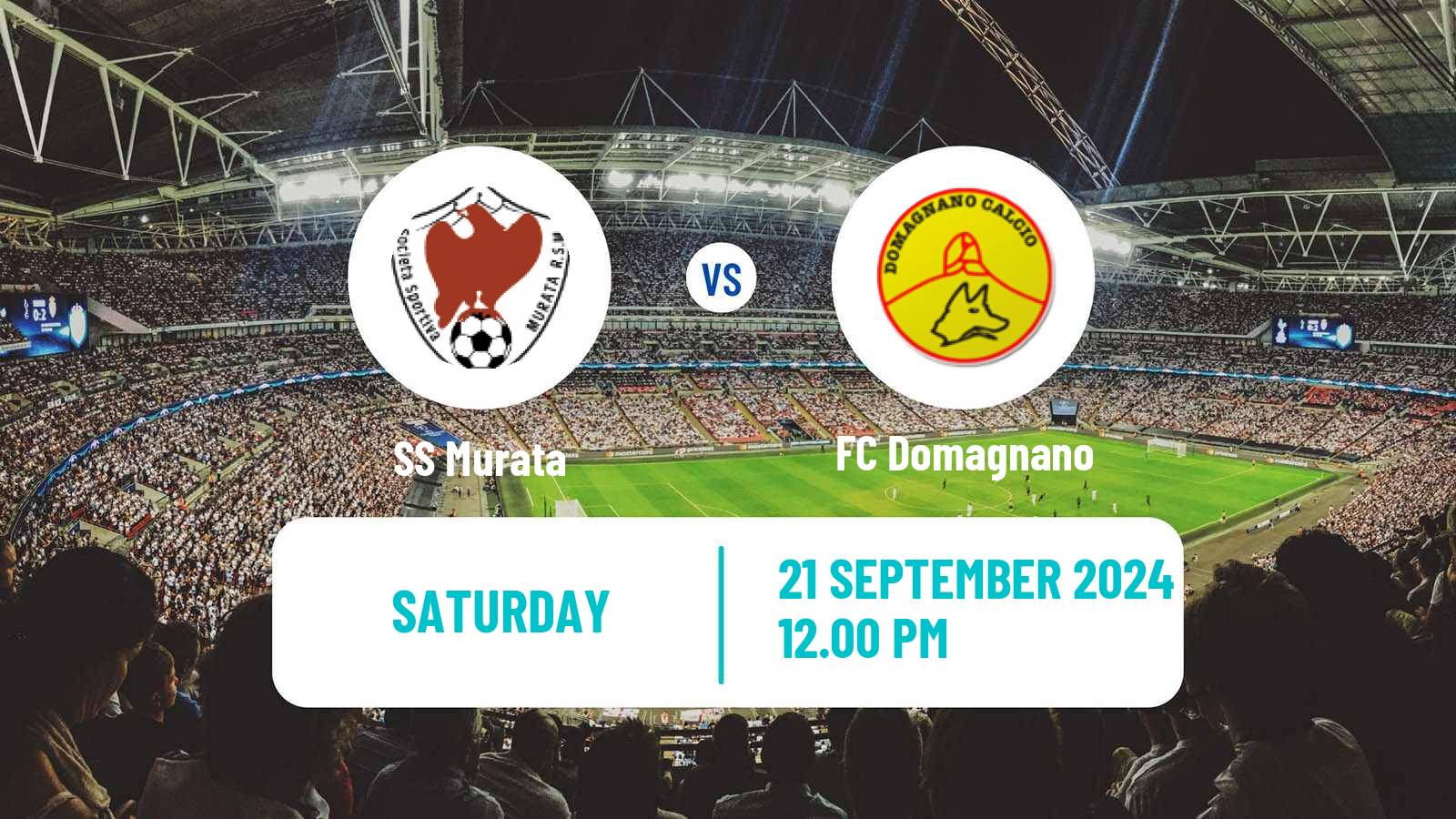 Soccer San Marino Campionato Sammarinese Murata - Domagnano