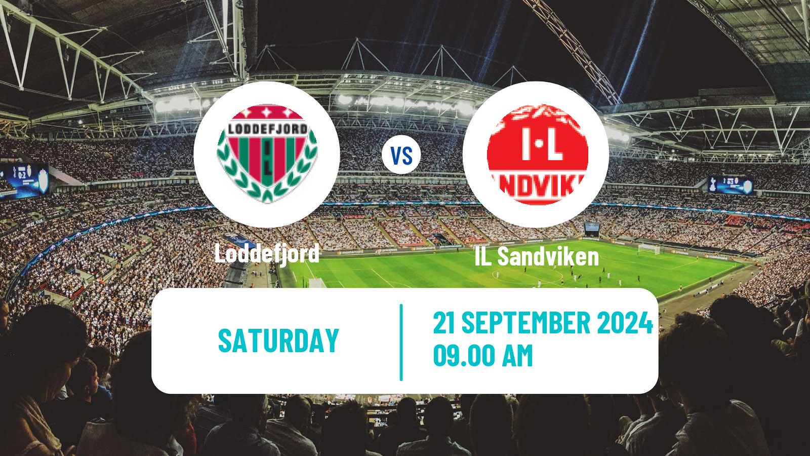 Football Norwegian Division 3 - Group 1 Loddefjord - Sandviken