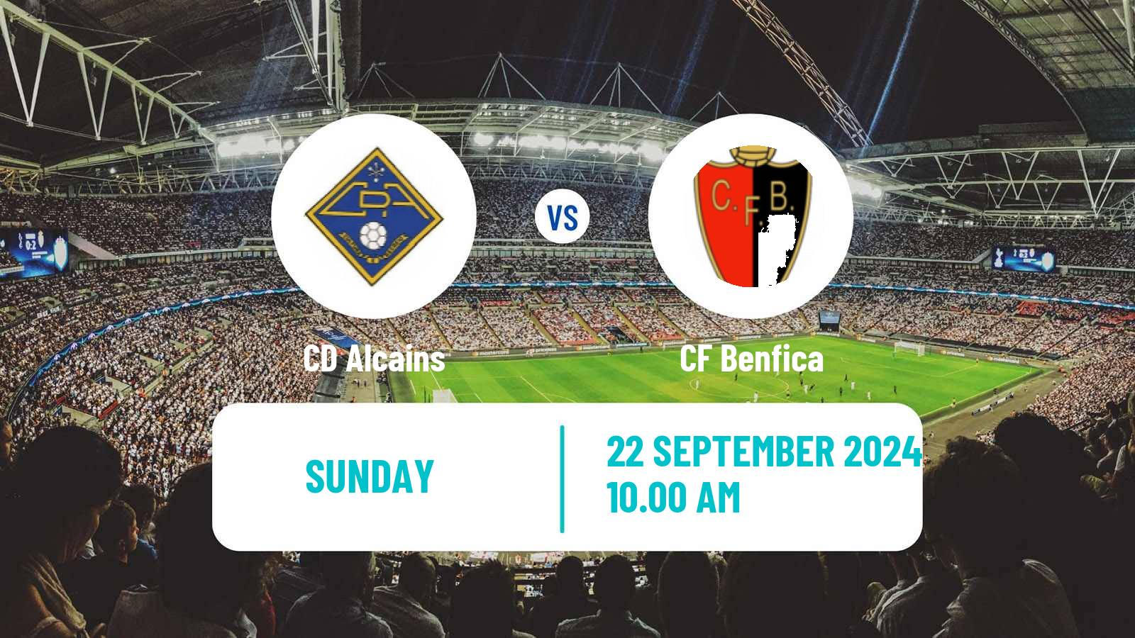 Soccer Taça de Portugal Alcains - CF Benfica