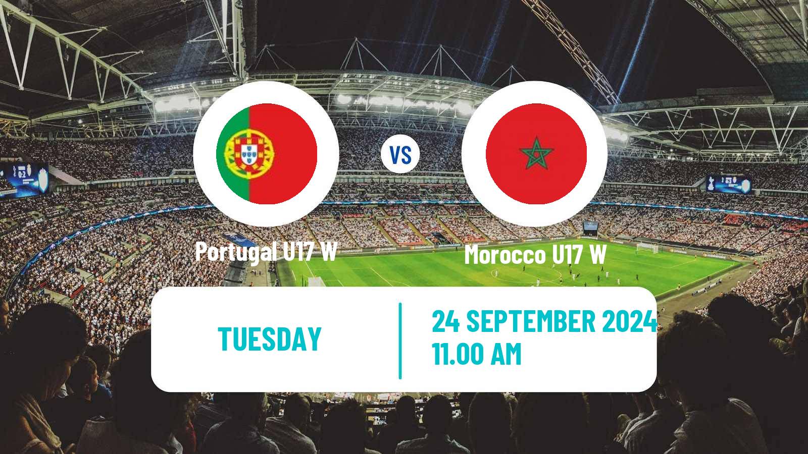 Football Friendly International Women Portugal U17 W - Morocco U17 W
