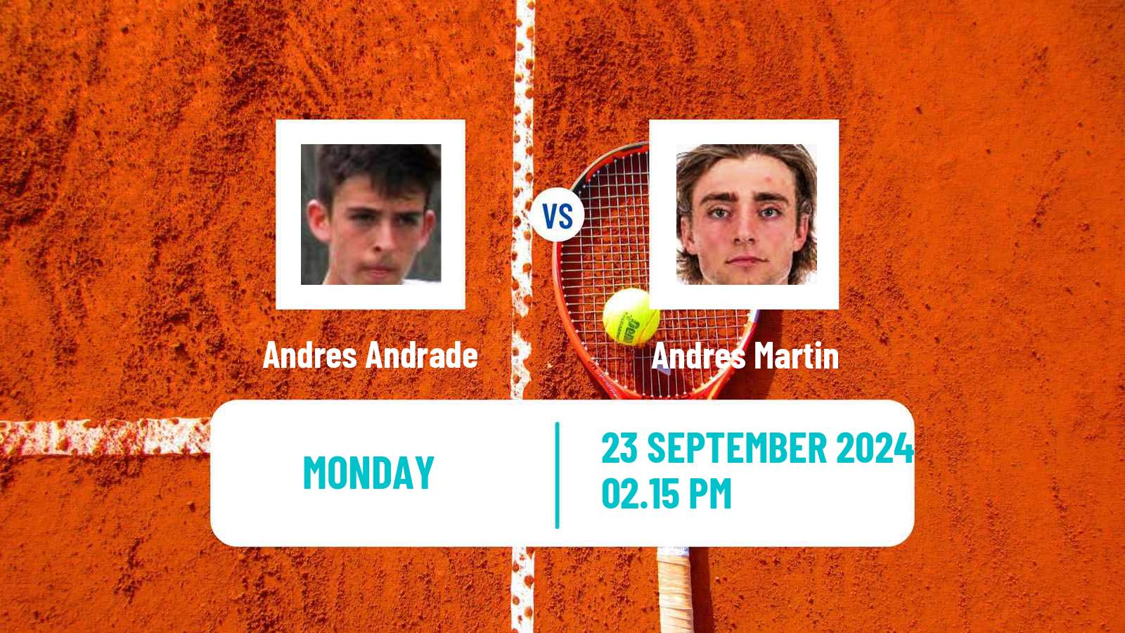 Tennis Charleston Challenger Men 2024 Andres Andrade - Andres Martin