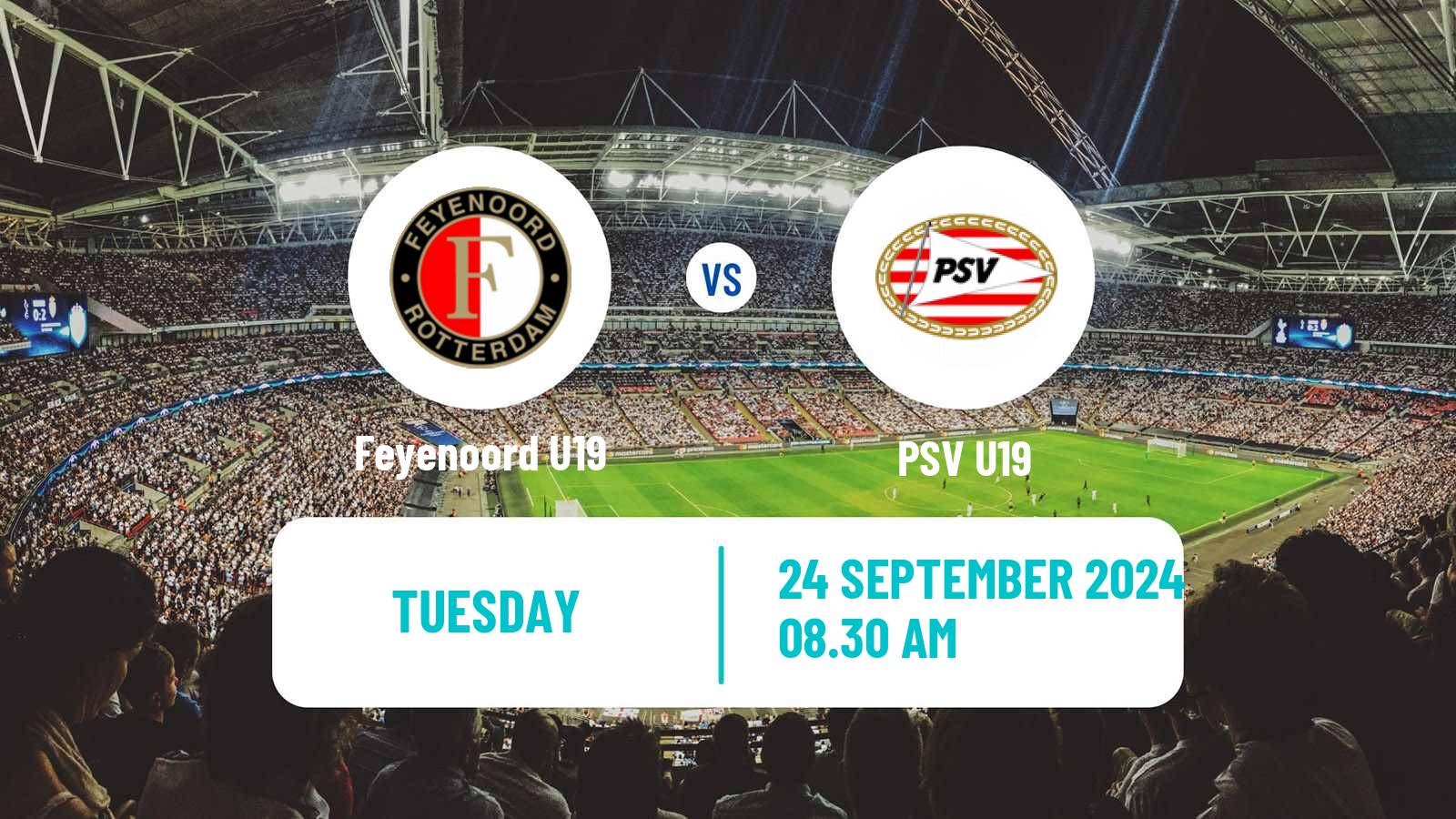 Football Dutch Eredivisie U19 Feyenoord U19 - PSV U19