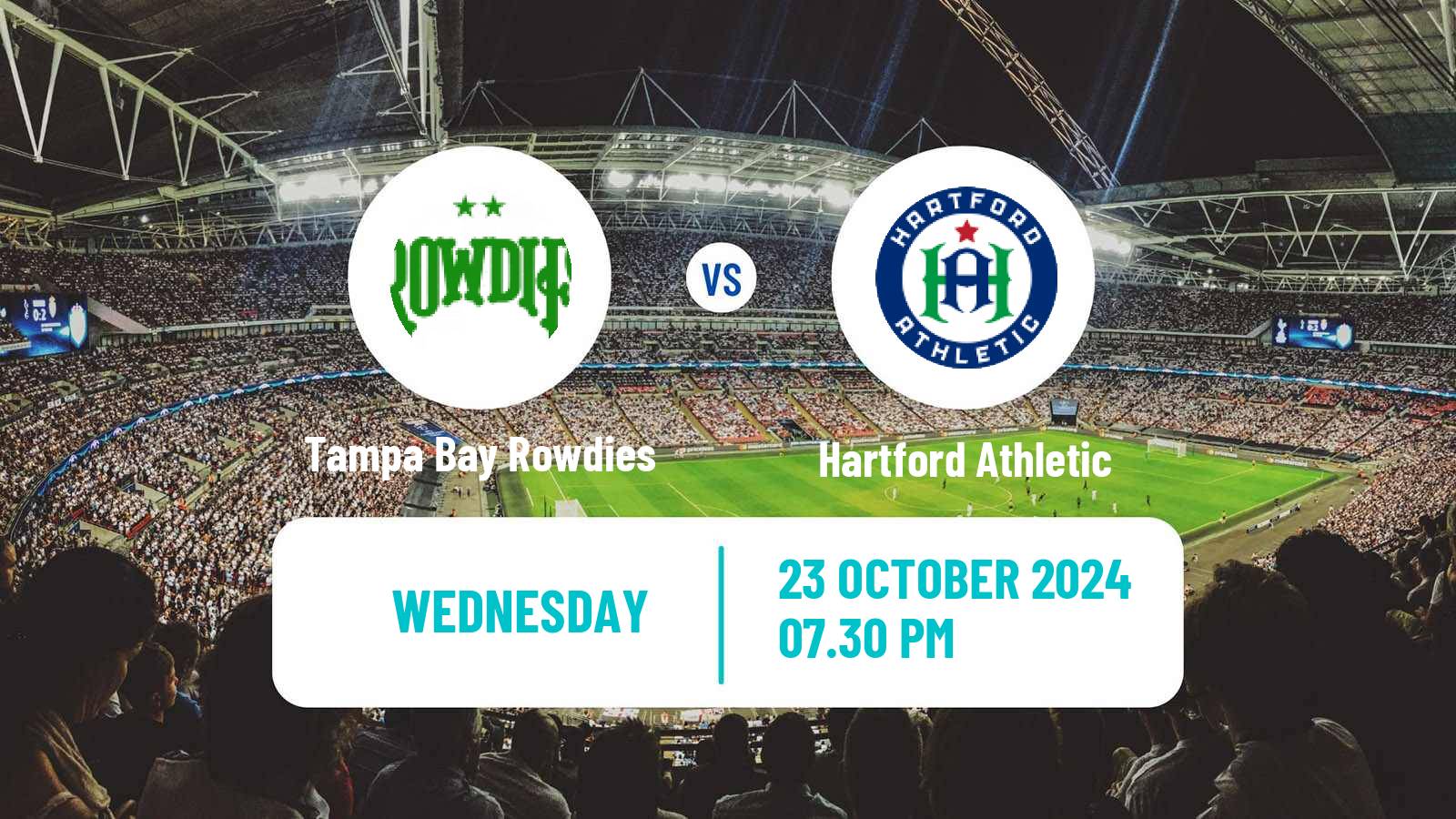 Soccer USL Championship Tampa Bay Rowdies - Hartford Athletic
