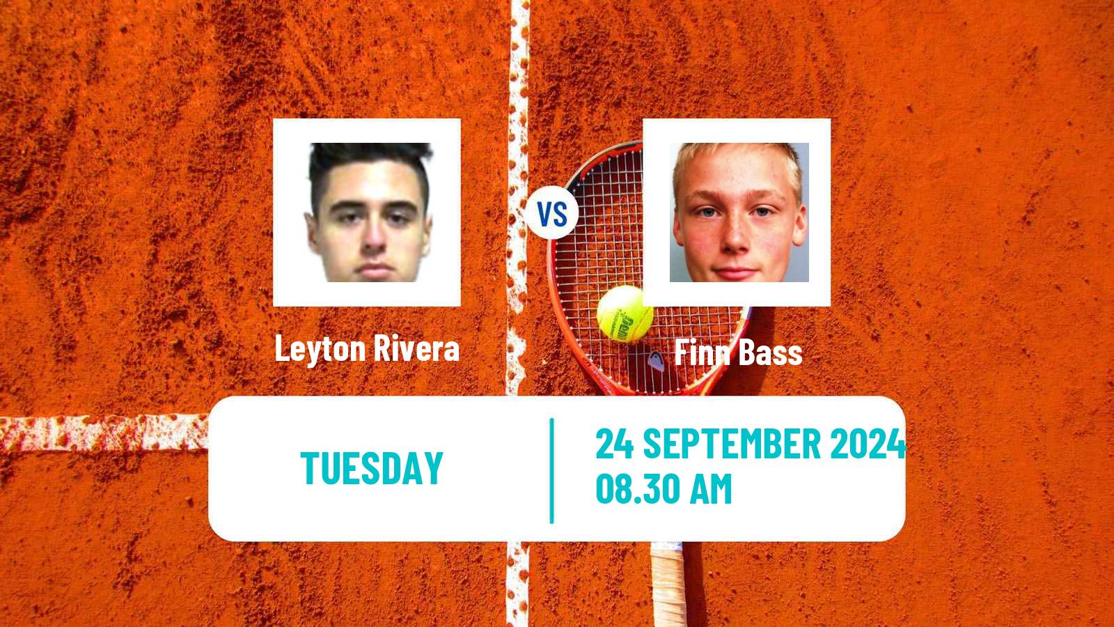 Tennis ITF M25 Falun Men Leyton Rivera - Finn Bass