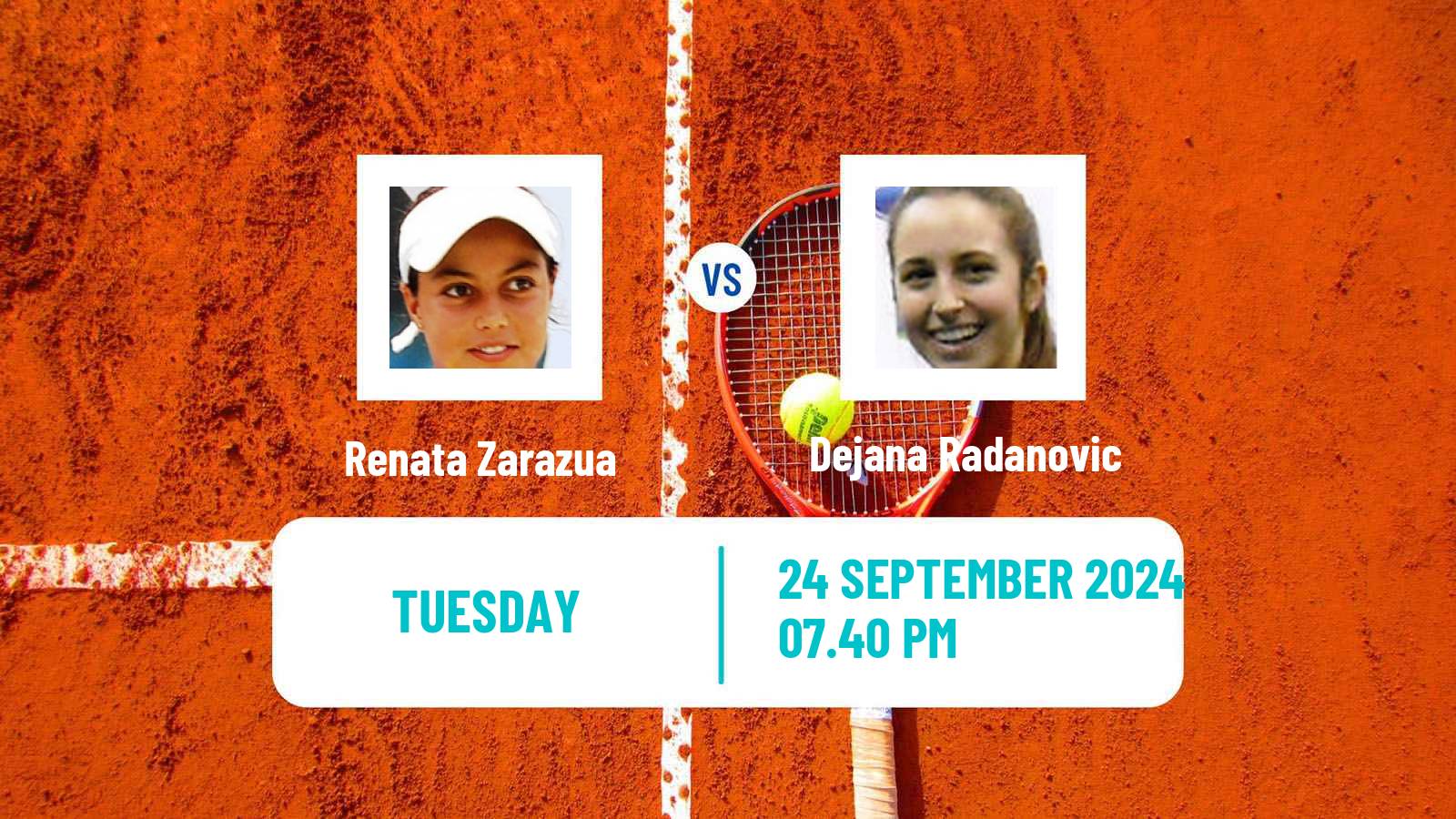 Tennis ITF W75 Templeton Ca Women Renata Zarazua - Dejana Radanovic