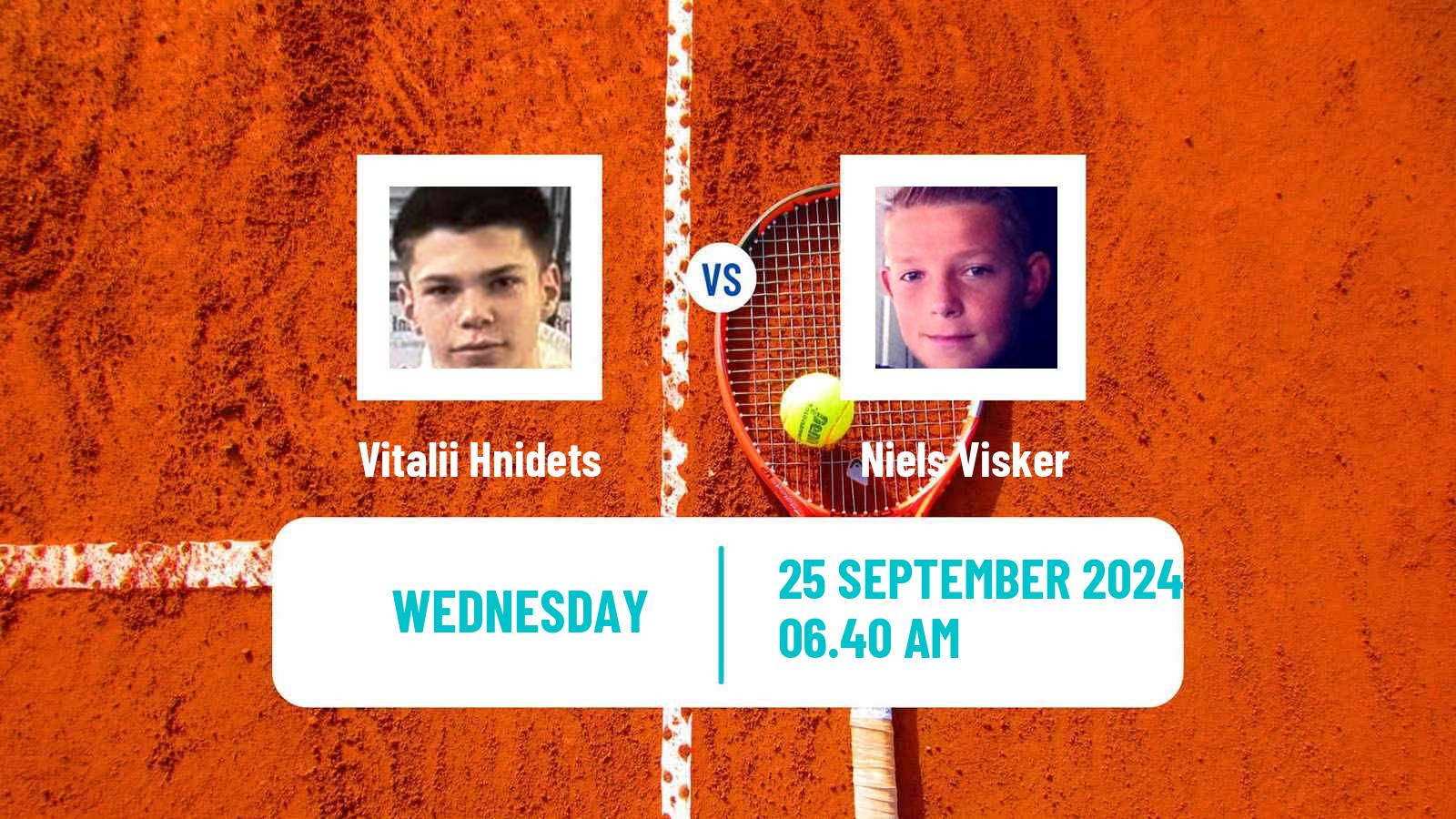 Tennis ITF M15 Trnava Men Vitalii Hnidets - Niels Visker