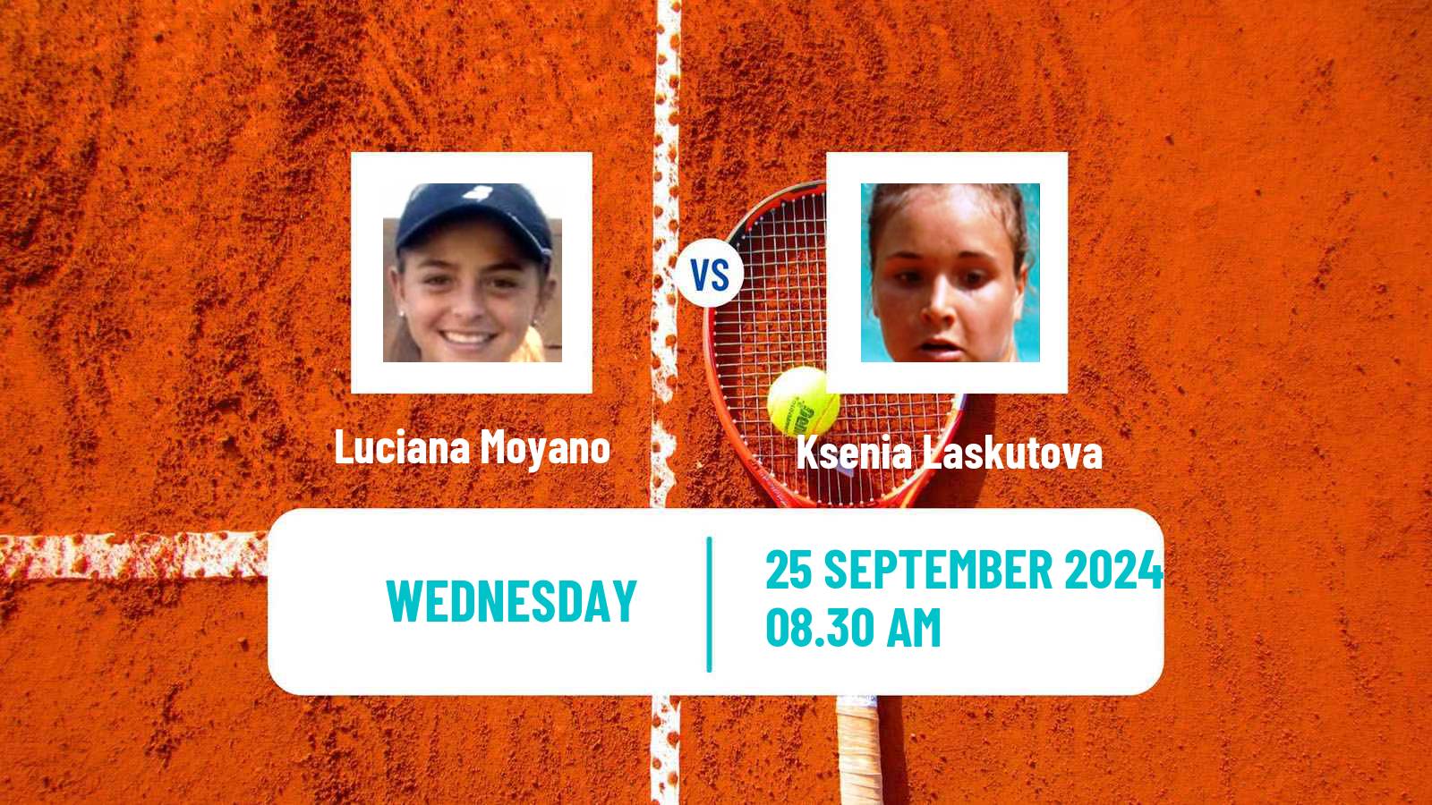 Tennis ITF W50 Pilar Women Luciana Moyano - Ksenia Laskutova