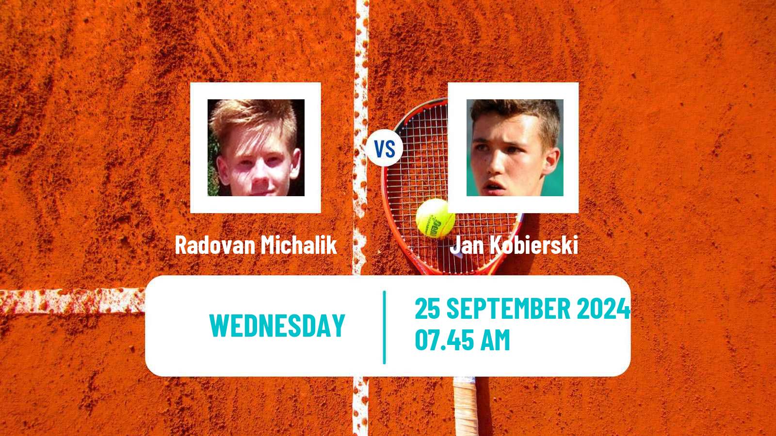 Tennis ITF M15 Targu Mures Men Radovan Michalik - Jan Kobierski