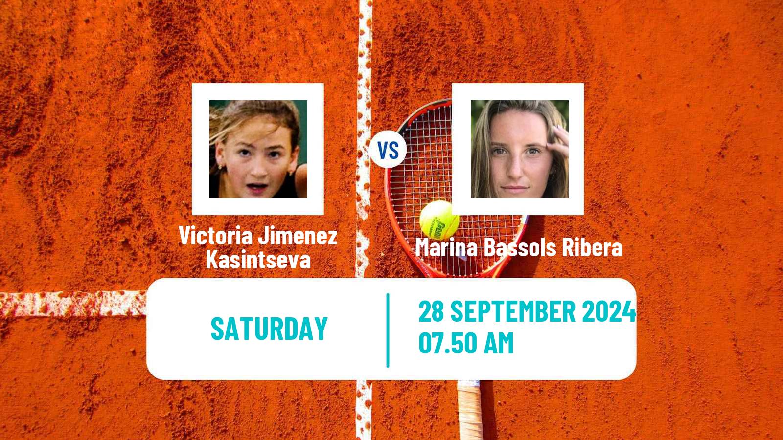 Tennis ITF W75 Lisbon Women Victoria Jimenez Kasintseva - Marina Bassols Ribera