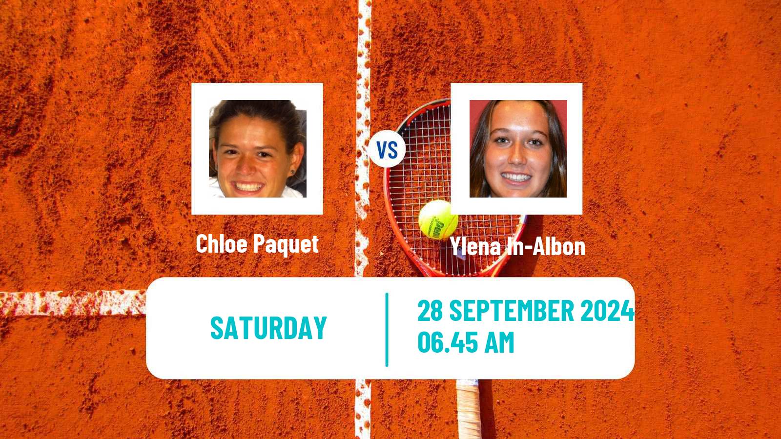 Tennis ITF W75 Lisbon Women Chloe Paquet - Ylena In-Albon