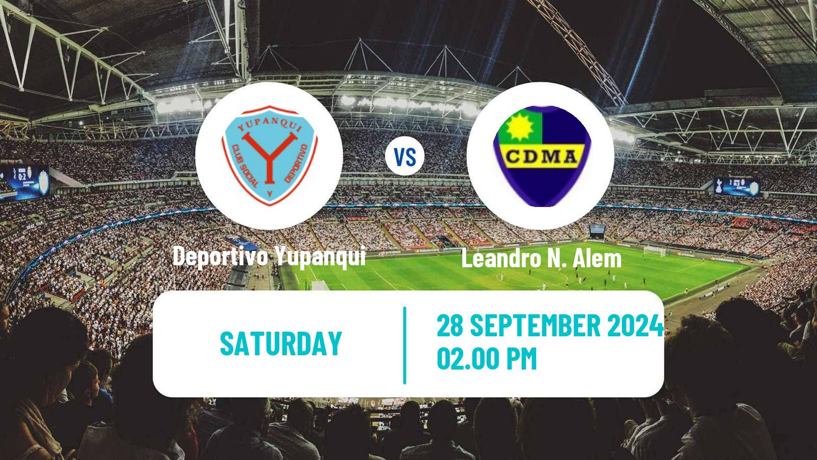 Soccer Argentinian Primera C Deportivo Yupanqui - Leandro N. Alem