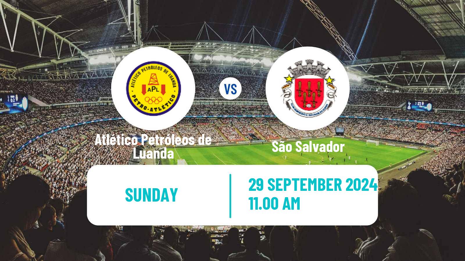 Soccer Angolan Girabola Atlético Petróleos de Luanda - São Salvador
