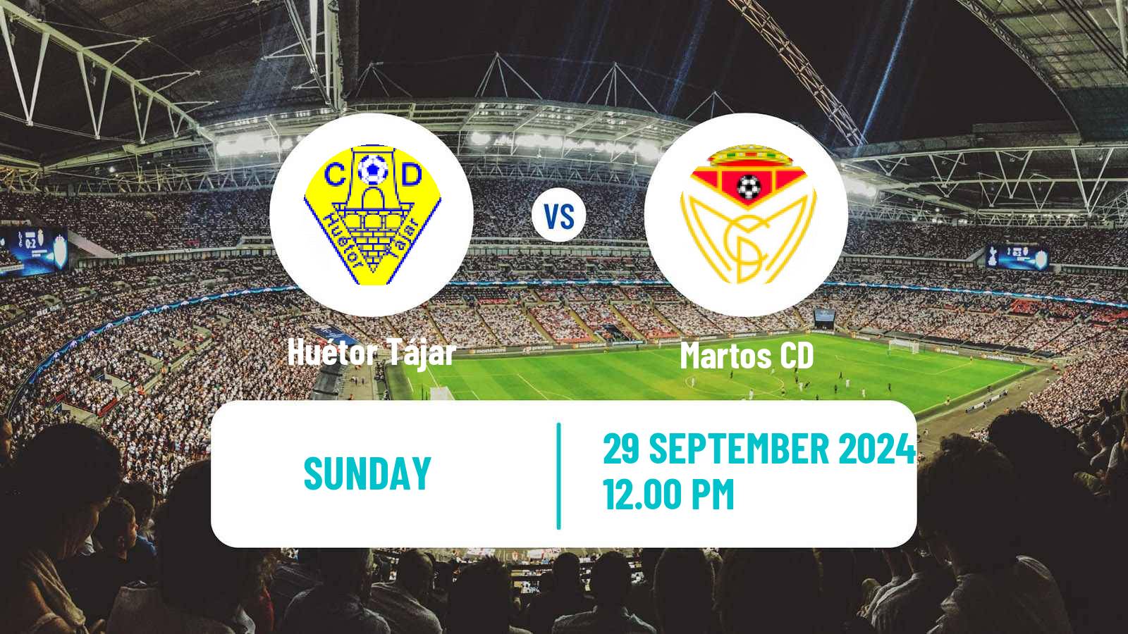 Soccer Spanish Tercera RFEF - Group 9 Huétor Tájar - Martos