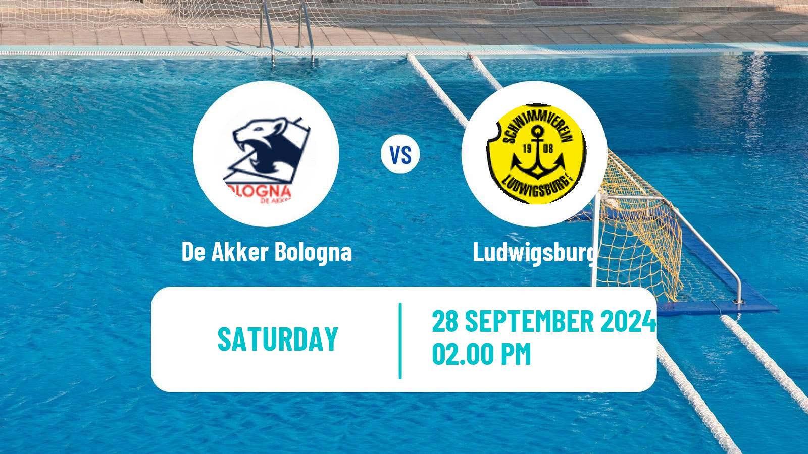 Water polo Euro Cup Water Polo De Akker Bologna - Ludwigsburg