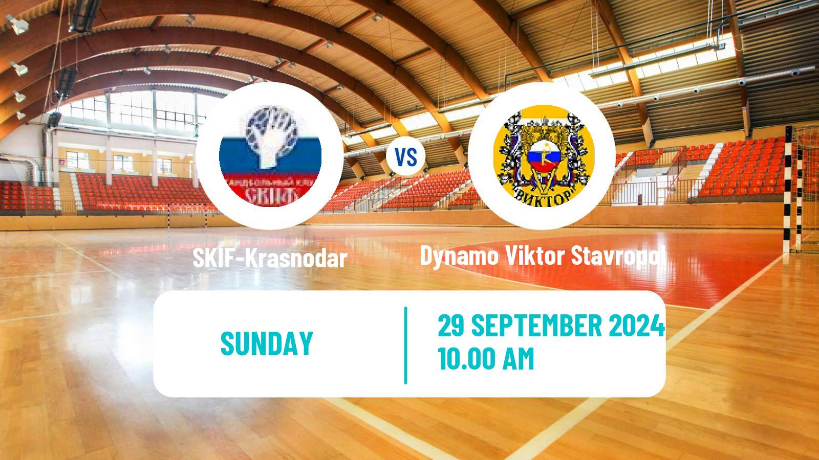 Handball Russian Superleague Handball SKIF-Krasnodar - Viktor Stavropol