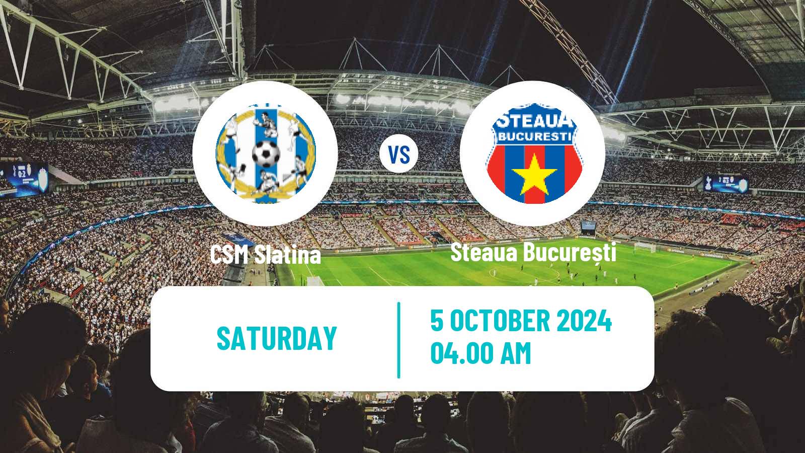 Soccer Romanian Division 2 CSM Slatina - Steaua București
