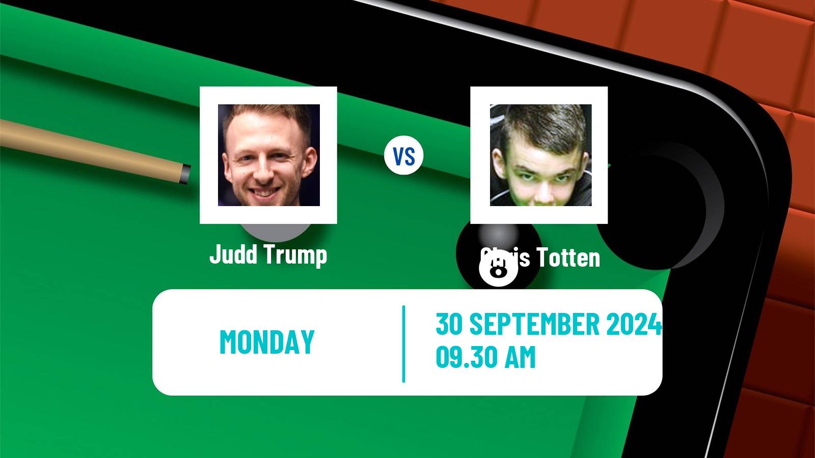 Snooker International Championship Judd Trump - Chris Totten