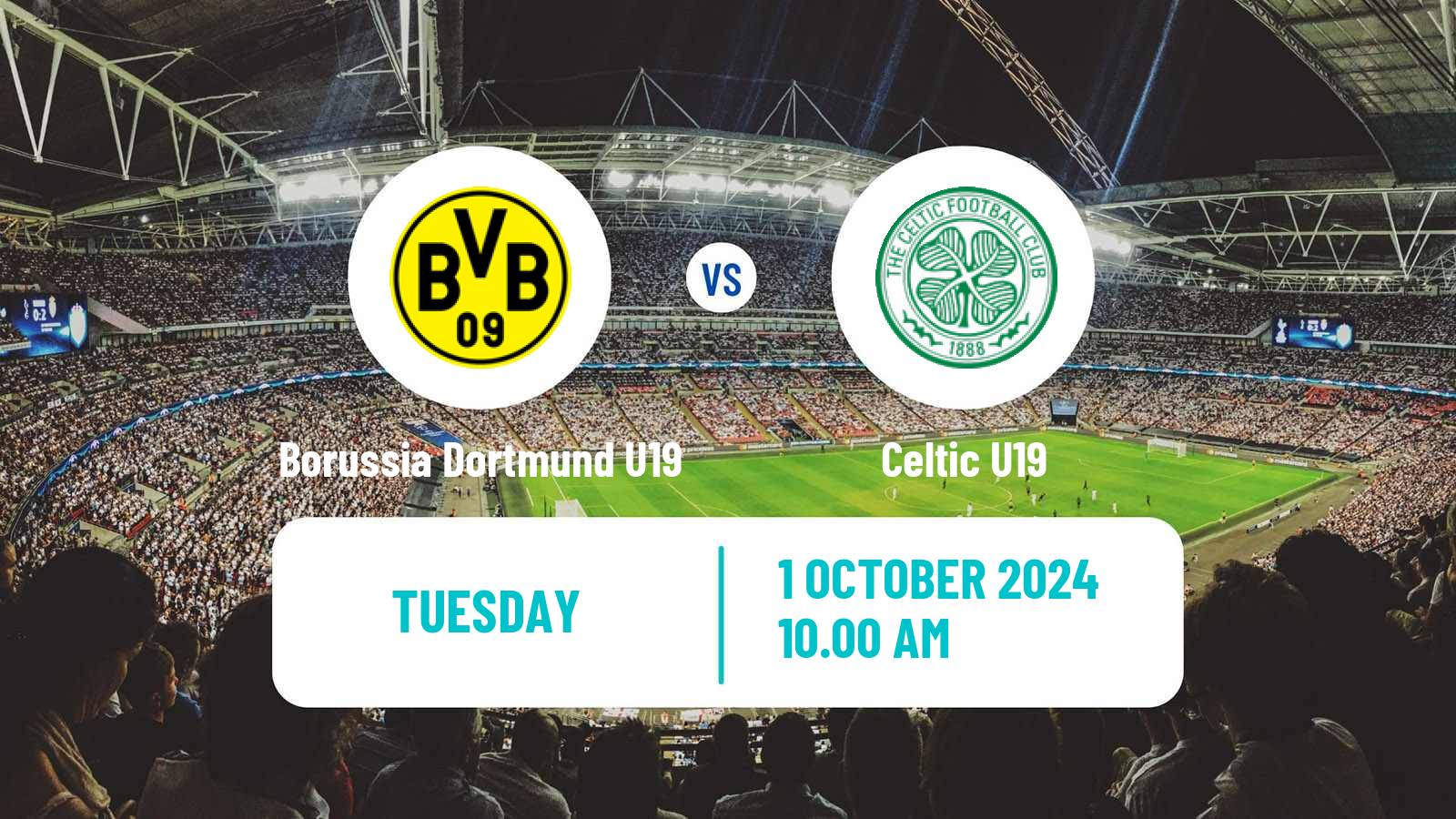 Soccer UEFA Youth League Borussia Dortmund U19 - Celtic U19