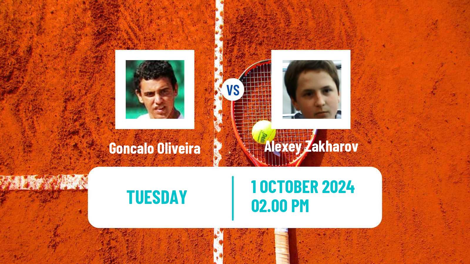 Tennis Tiburon Challenger Men Goncalo Oliveira - Alexey Zakharov