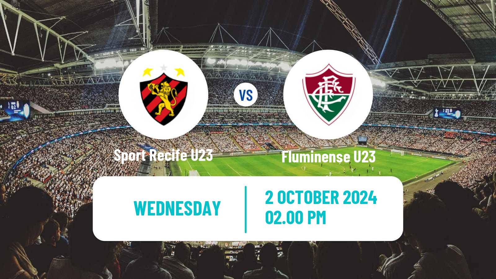 Football Brasileiro U23 Sport Recife U23 - Fluminense U23