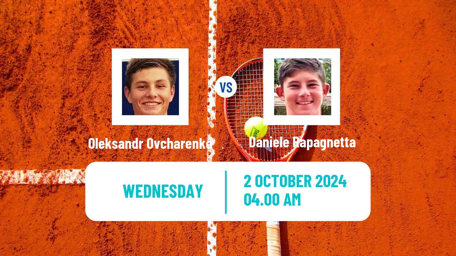 Tennis ITF M25 Santa Margherita Di Pula 9 Men Oleksandr Ovcharenko - Daniele Rapagnetta