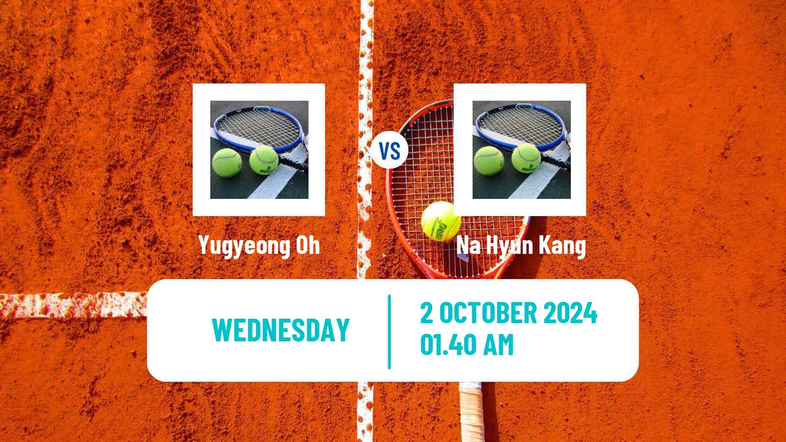 Tennis ITF W15 Yeongwol 2 Women Yugyeong Oh - Na Hyun Kang