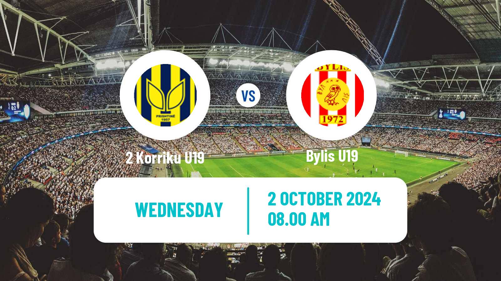 Soccer UEFA Youth League 2 Korriku U19 - Bylis U19
