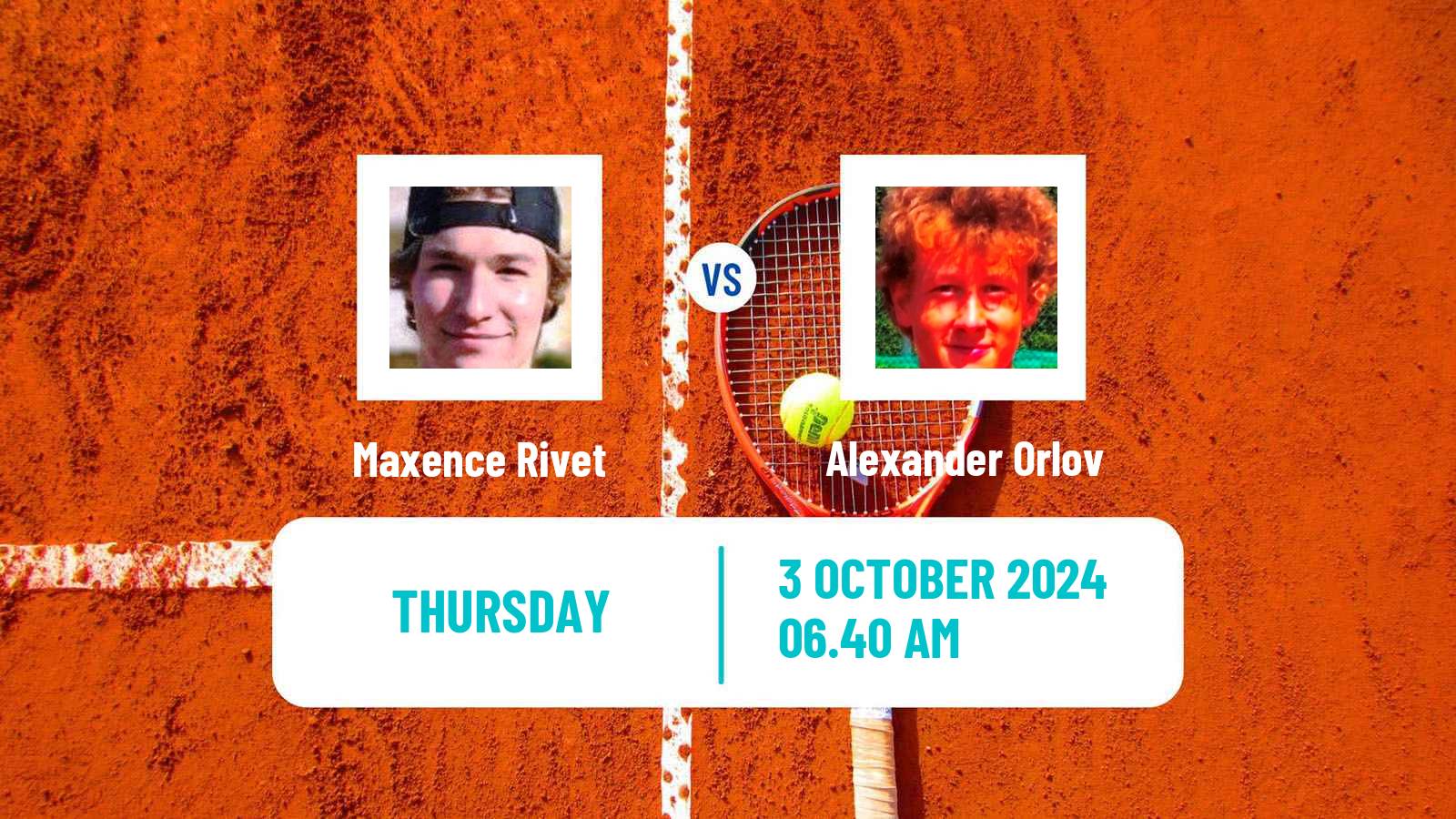 Tennis ITF M15 Monastir 40 Men Maxence Rivet - Alexander Orlov