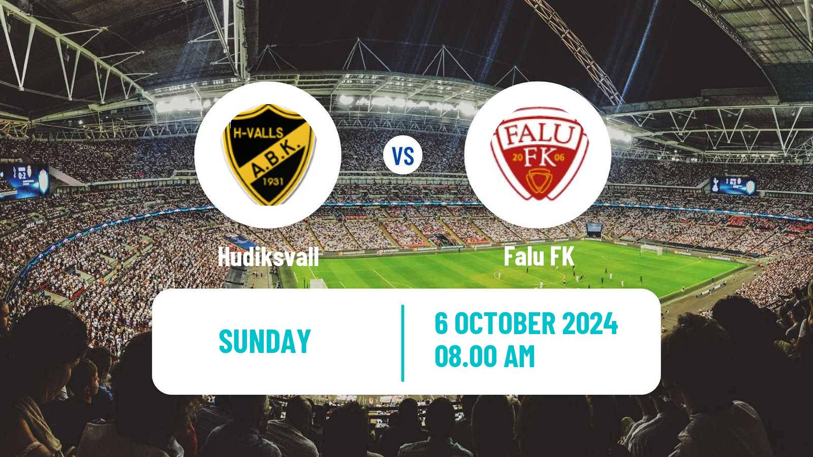 Soccer Swedish Division 2 - Norra Svealand Hudiksvall - Falu
