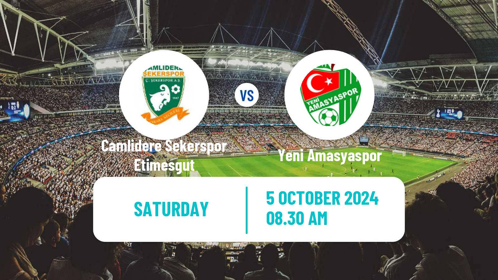 Soccer Turkish 3 Lig Group 2 Etimesgut - Yeni Amasyaspor