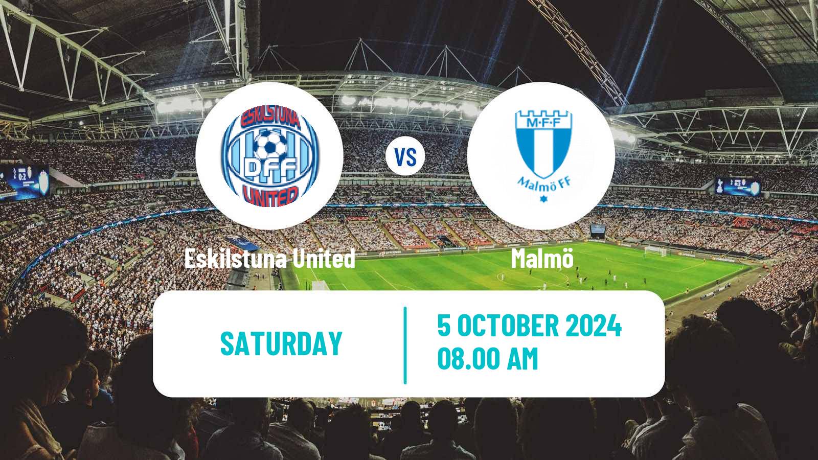 Soccer Swedish Elitettan Women Eskilstuna United - Malmö