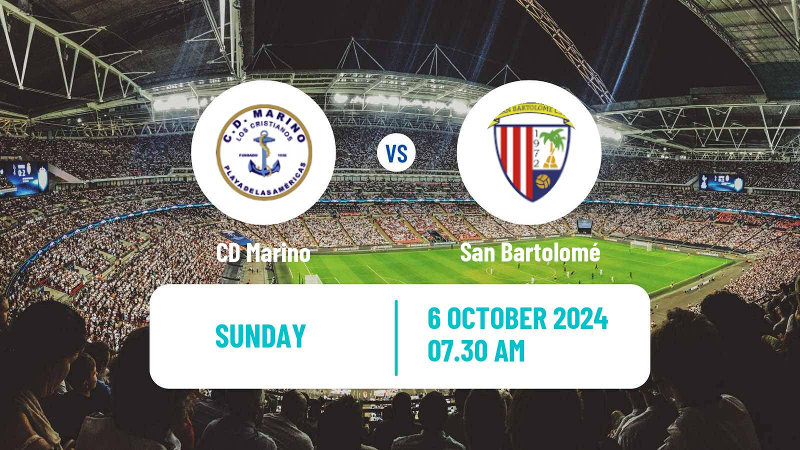 Soccer Spanish Tercera RFEF - Group 12 Marino - San Bartolomé