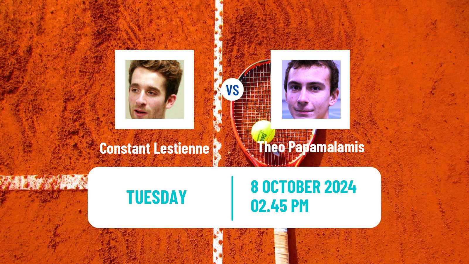 Tennis Roanne Challenger Men Constant Lestienne - Theo Papamalamis