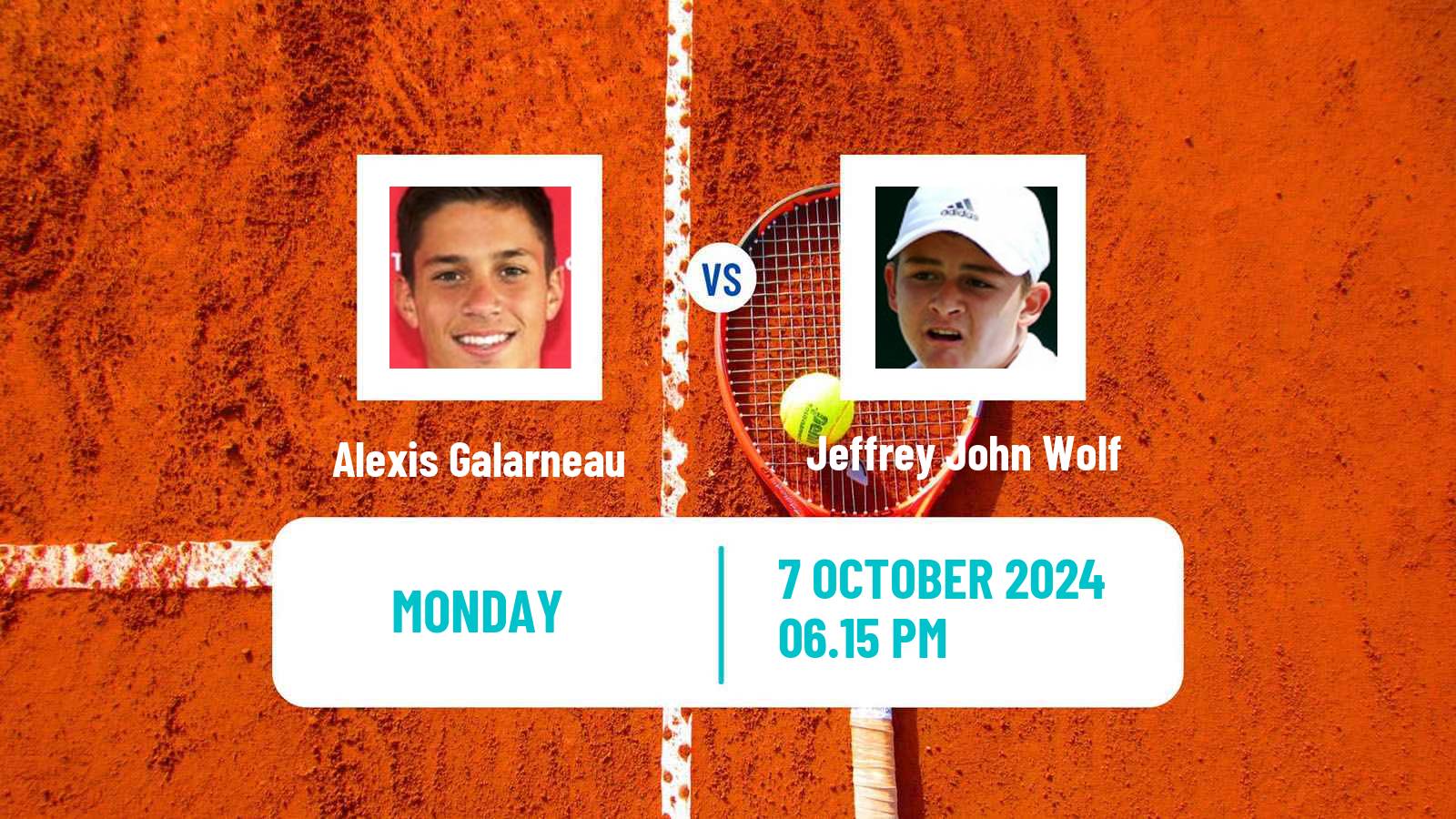 Tennis Fairfield Challenger Men Alexis Galarneau - Jeffrey John Wolf