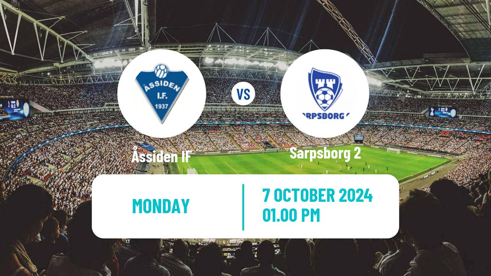 Soccer Norwegian Division 3 - Group 3 Åssiden - Sarpsborg 2
