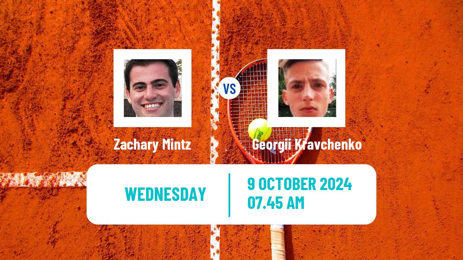 Tennis ITF M15 Grodzisk Mazowiecki 3 Men Zachary Mintz - Georgii Kravchenko