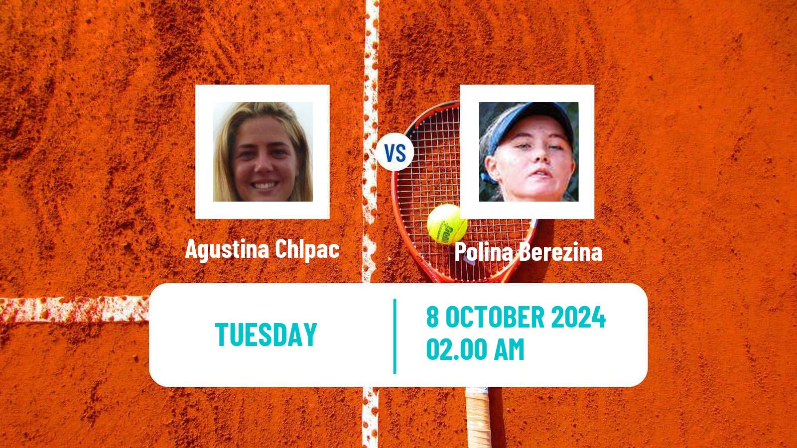 Tennis ITF W15 Tsaghkadzor Women Agustina Chlpac - Polina Berezina