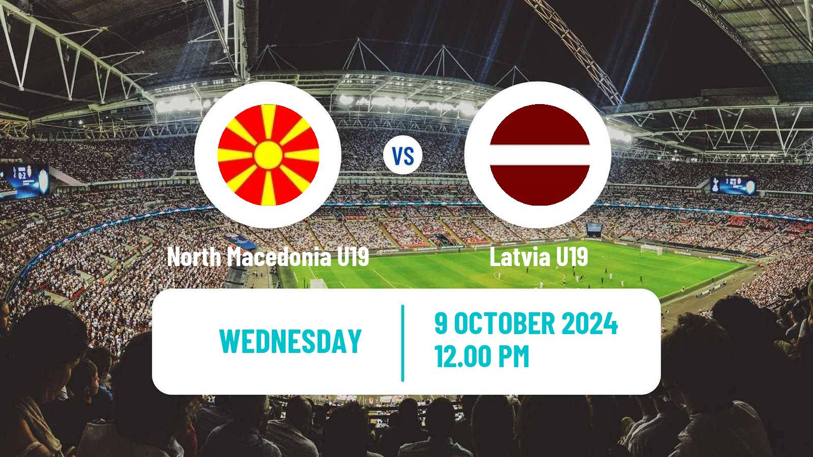 Soccer UEFA Euro U19 North Macedonia U19 - Latvia U19