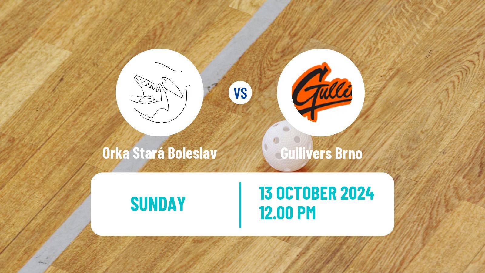 Floorball Czech 1 Liga Floorball Orka Stará Boleslav - Gullivers Brno